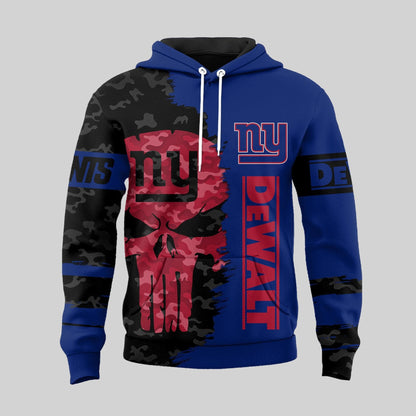 LIMITED EDITION - NEW CUSTOMIZED NFL32 NYG NEW YORK GIANTS DEWALT UNISEX T-SHIRT, POLO, HOODIE & JACKETS