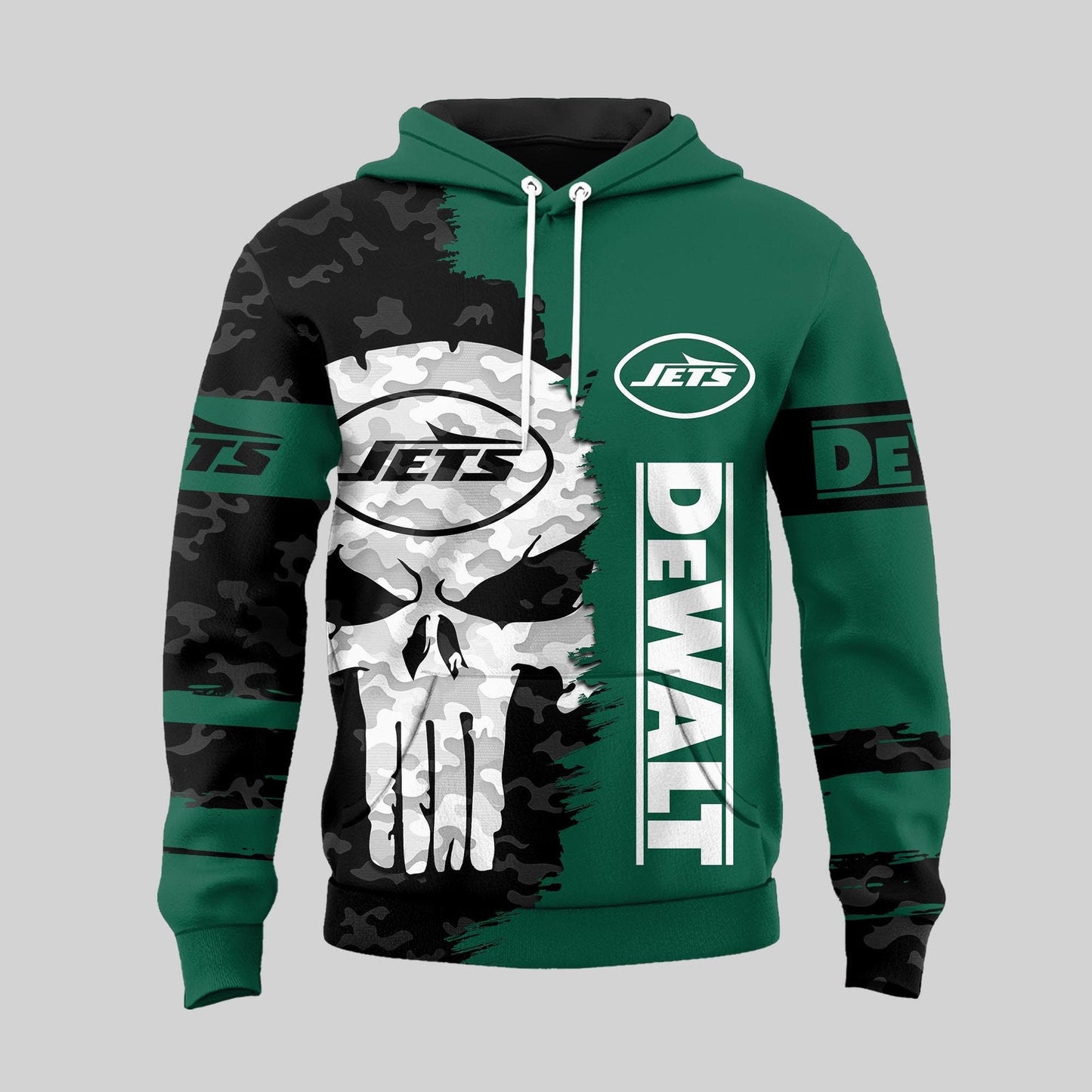 LIMITED EDITION - NEW CUSTOMIZED NFL25 NYJ NEW YORK JETS DEWALT UNISEX T-SHIRT, POLO, HOODIE & JACKETS