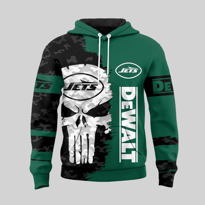 LIMITED EDITION - NEW CUSTOMIZED NFL25 NYJ NEW YORK JETS DEWALT UNISEX T-SHIRT, POLO, HOODIE & JACKETS