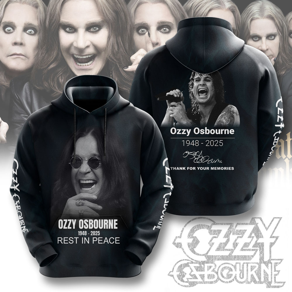 LIMITED EDITION - NEW CUSTOMIZED BLACK SABBATH x OZZY OSBOURNE T-SHIRT, HOODIE, ZIP HOODIE