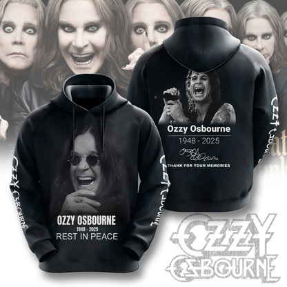 LIMITED EDITION - NEW CUSTOMIZED BLACK SABBATH x OZZY OSBOURNE T-SHIRT, HOODIE, ZIP HOODIE