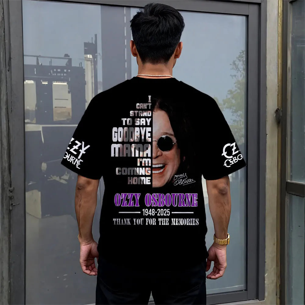 LIMITED EDITION - NEW CUSTOMIZED BLACK SABBATH x OZZY OSBOURNE T-SHIRT, HOODIE, ZIP HOODIE