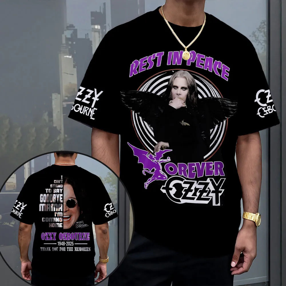 LIMITED EDITION - NEW CUSTOMIZED BLACK SABBATH x OZZY OSBOURNE T-SHIRT, HOODIE, ZIP HOODIE