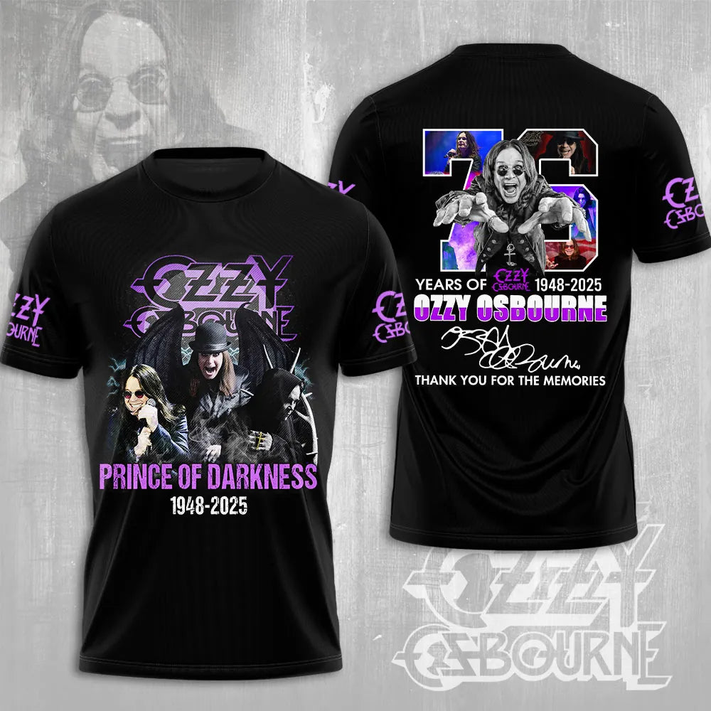 LIMITED EDITION - NEW CUSTOMIZED BLACK SABBATH x OZZY OSBOURNE T-SHIRT, HOODIE, ZIP HOODIE