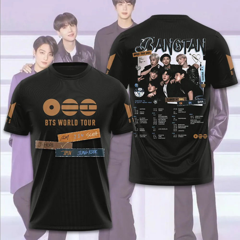 LIMITED EDITION - BTS COMEBACK WORLD TOUR APPAREL