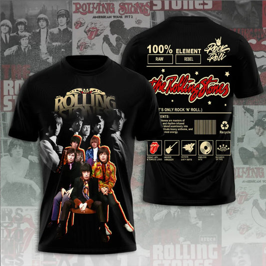 LIMITED EDITION - NEW CUSTOMIZED THE ROLLING STONES T-SHIRT, HOODIE, ZIP HOODIE