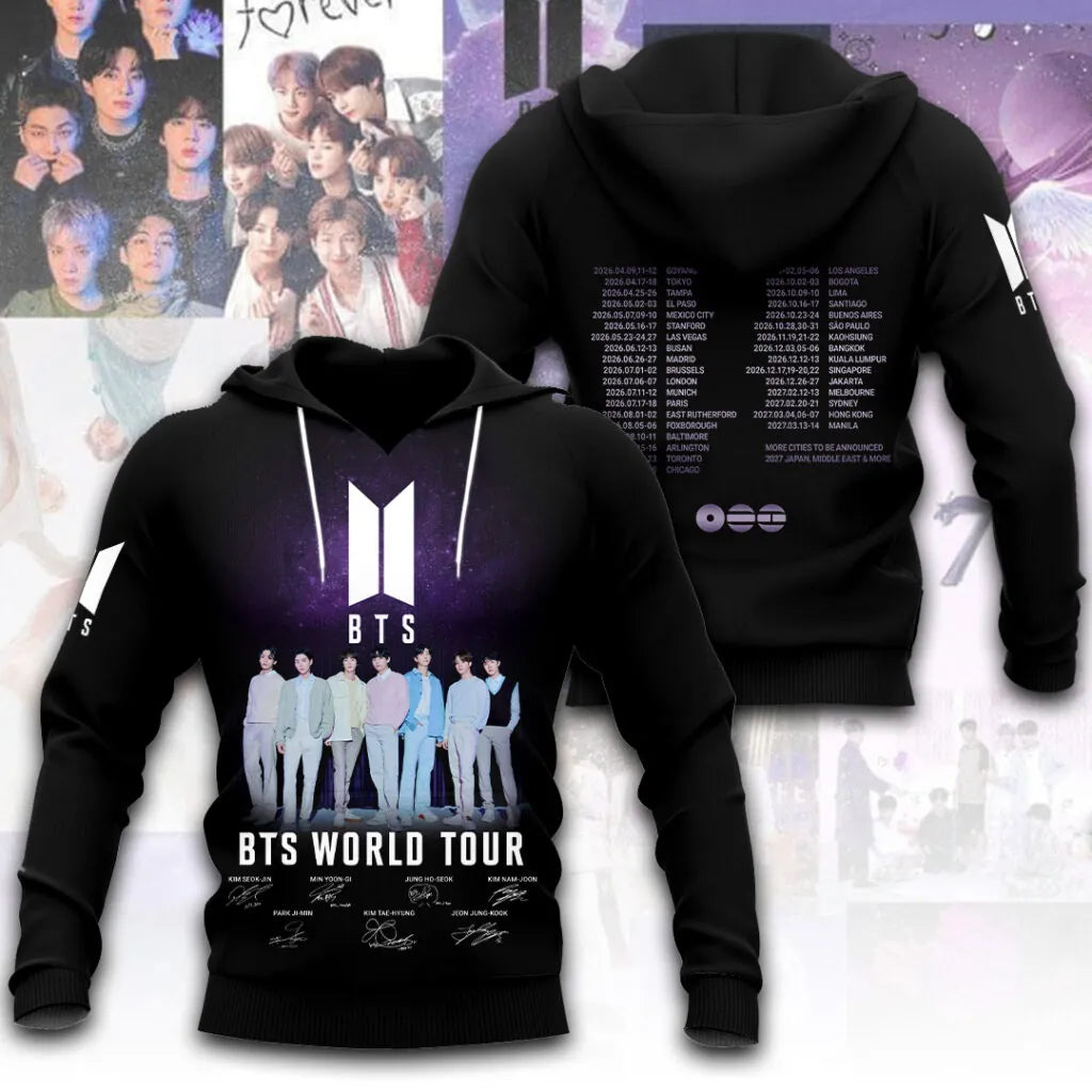 LIMITED EDITION - BTS COMEBACK WORLD TOUR APPAREL
