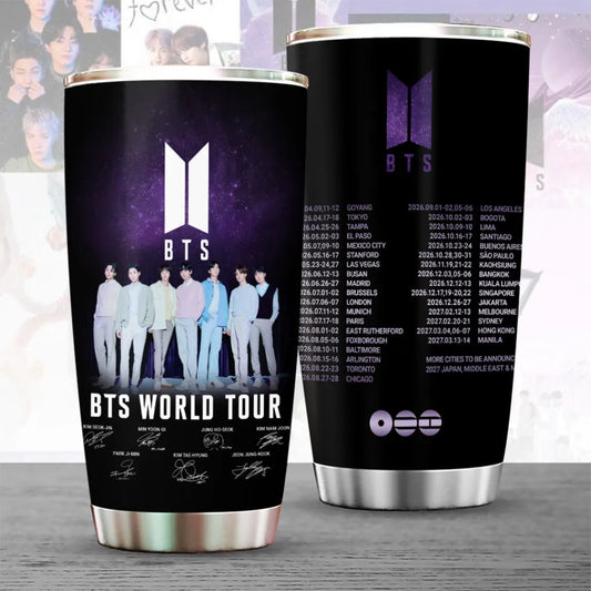 LIMITED EDITION - BTS COMEBACK WORLD TOUR TUMBLER CUP