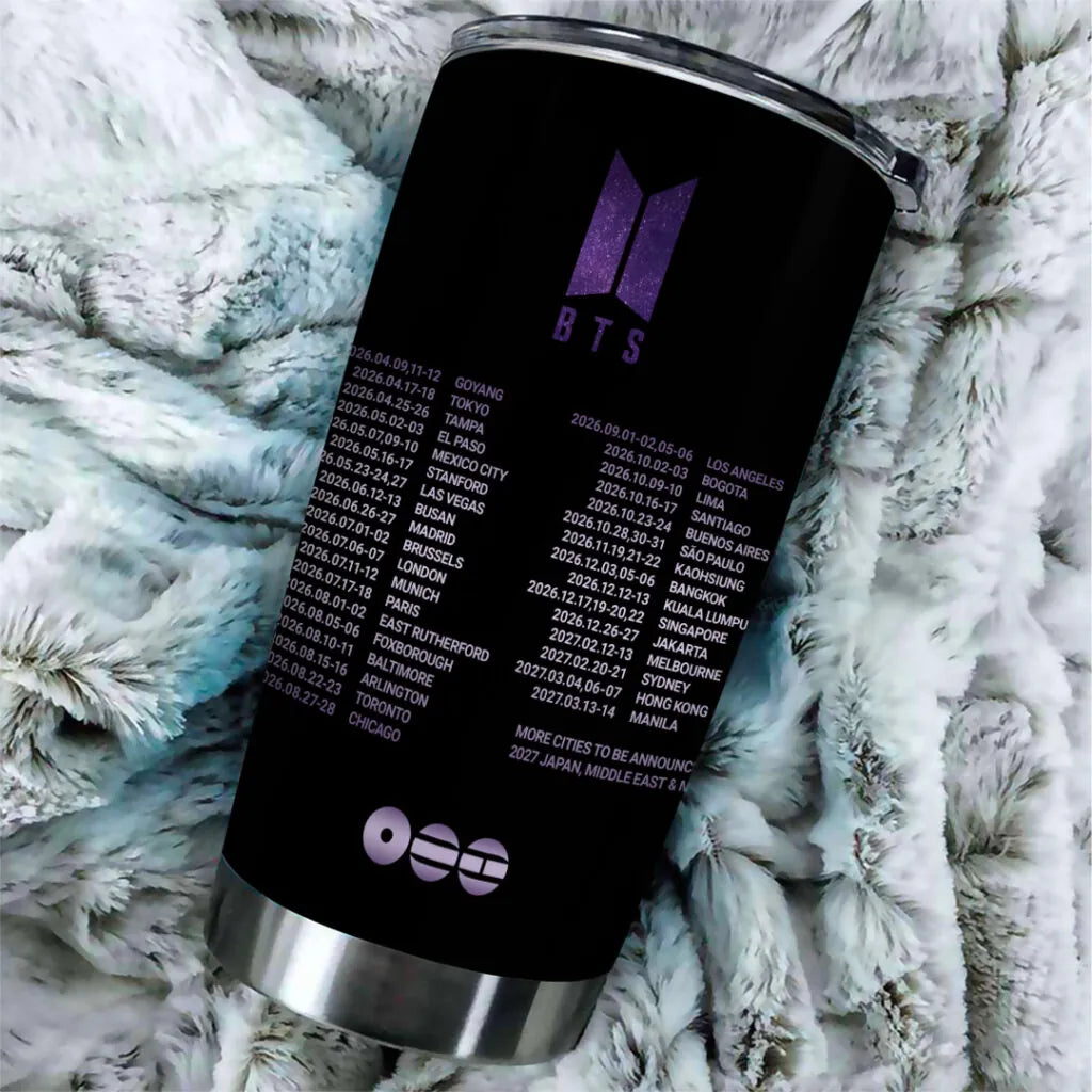 LIMITED EDITION - BTS COMEBACK WORLD TOUR TUMBLER CUP
