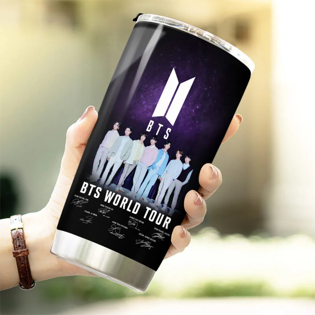 LIMITED EDITION - BTS COMEBACK WORLD TOUR TUMBLER CUP