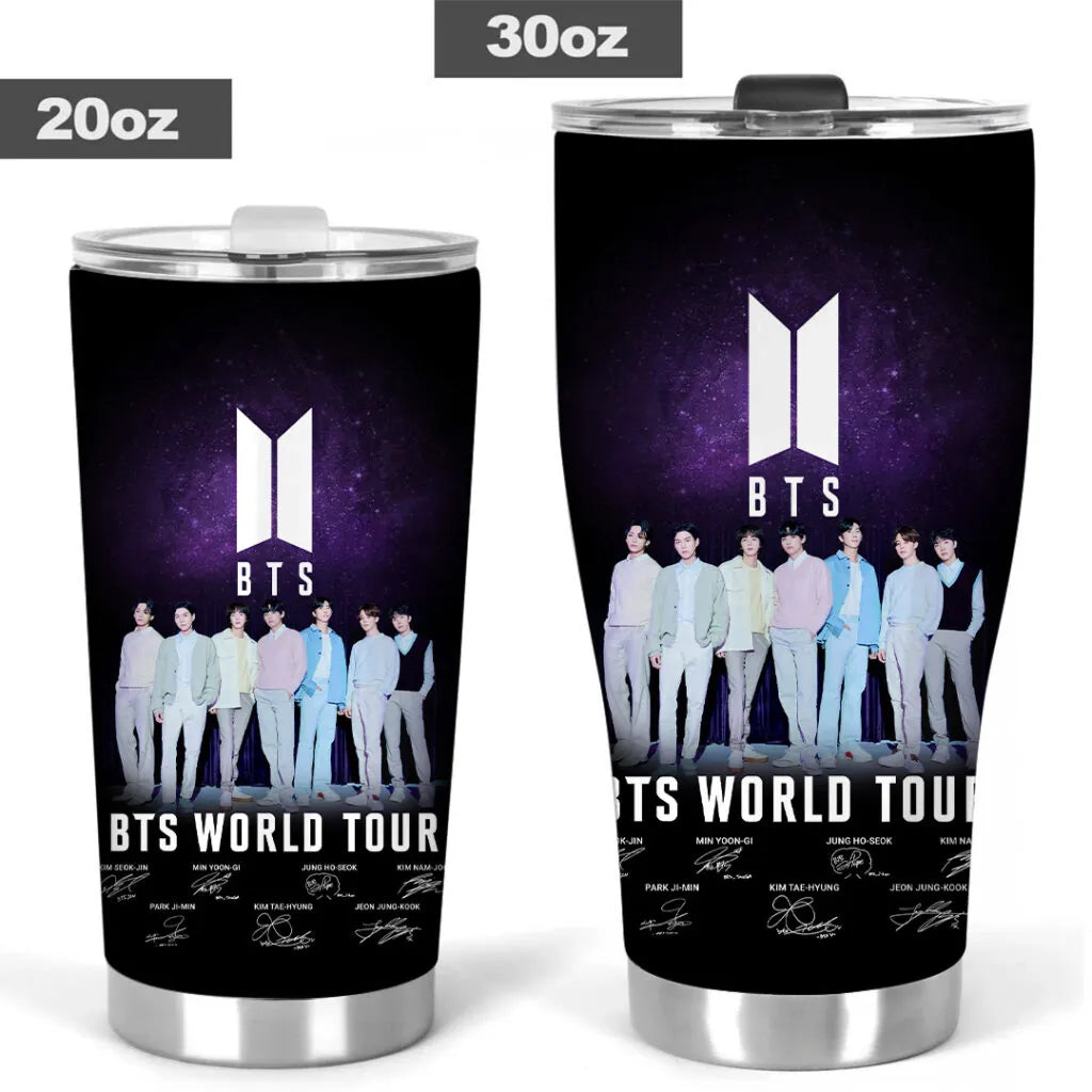 LIMITED EDITION - BTS COMEBACK WORLD TOUR TUMBLER CUP