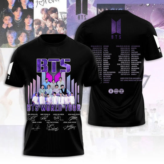 LIMITED EDITION - BTS COMEBACK WORLD TOUR APPAREL