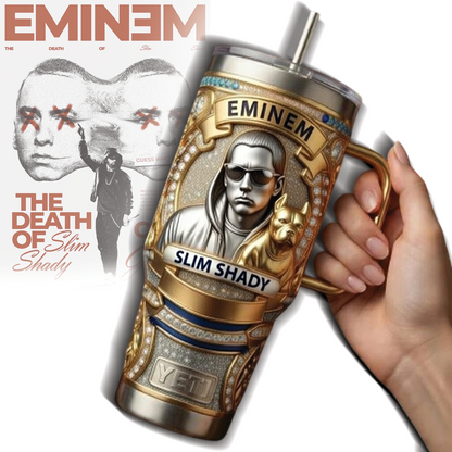 LIMITED EDITION - NEW CUSTOMIZED EMINEM 40 Oz TUMBLER