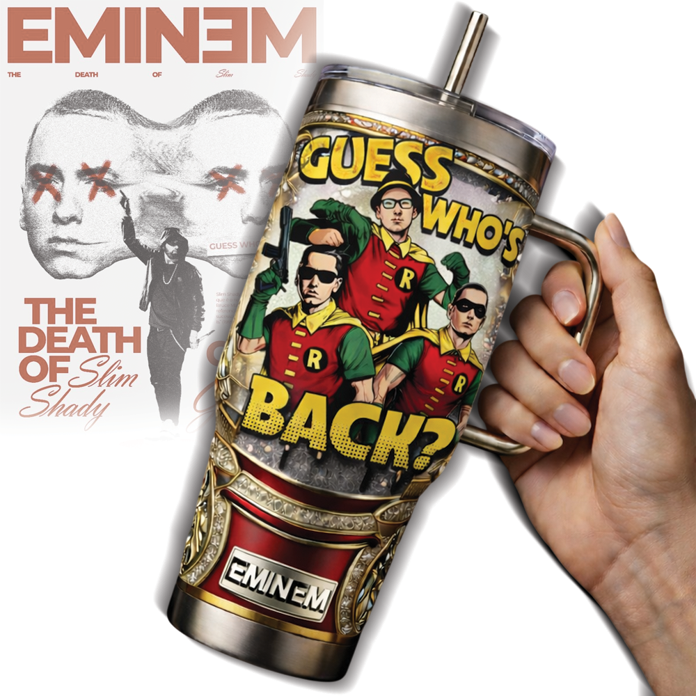 LIMITED EDITION - NEW CUSTOMIZED EMINEM 40 Oz TUMBLER