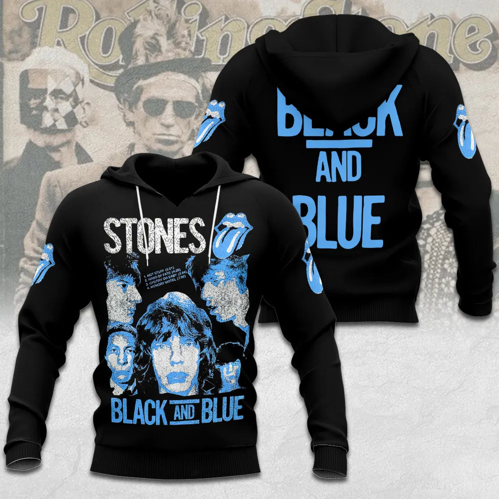 LIMITED EDITION - NEW CUSTOMIZED THE ROLLING STONES T-SHIRT, HOODIE, ZIP HOODIE