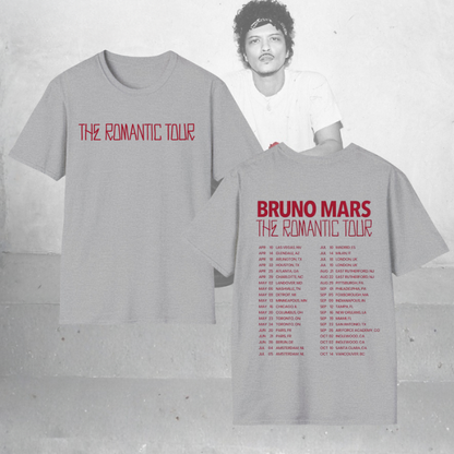 LIMITED EDITION - NEW CUSTOMIZED BRUNO MARS T-SHIRT | MULTIPLE COLORS AVAILABLE