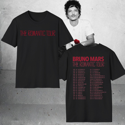 LIMITED EDITION - NEW CUSTOMIZED BRUNO MARS T-SHIRT | MULTIPLE COLORS AVAILABLE