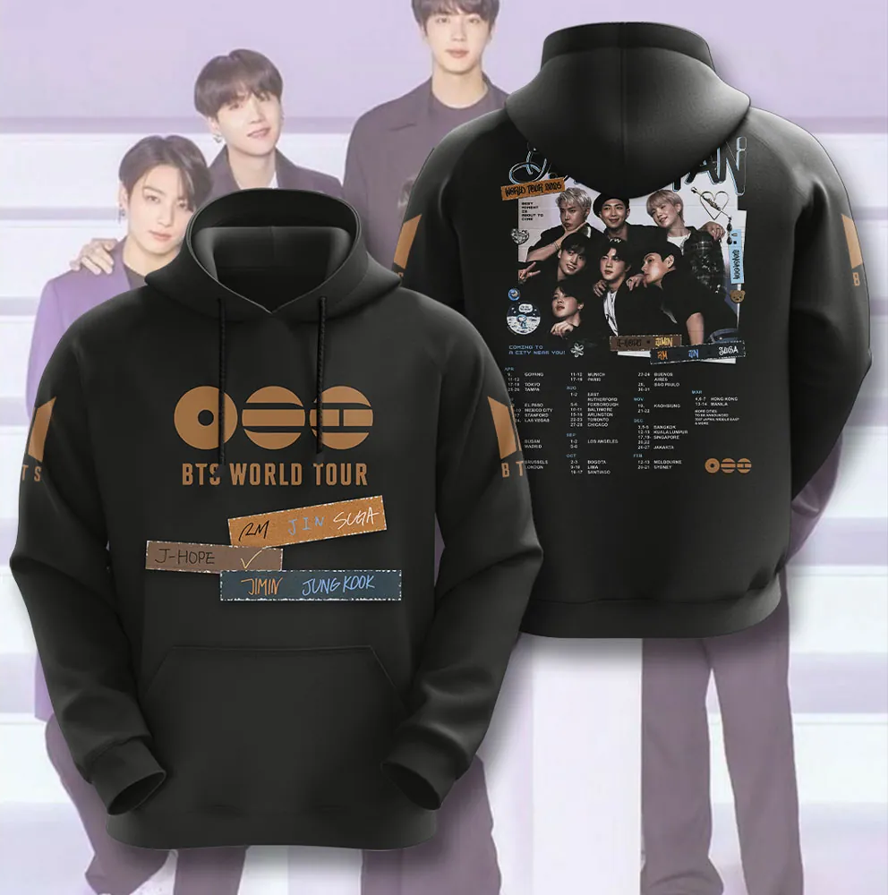 LIMITED EDITION - BTS COMEBACK WORLD TOUR APPAREL