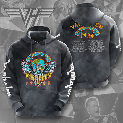 LIMITED EDITION - NEW CUSTOMIZED VAN HALEN T-SHIRT, HOODIE, ZIP HOODIE