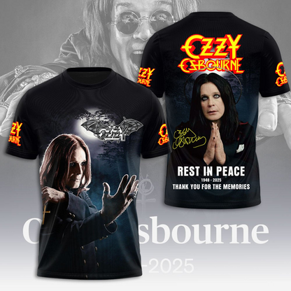 LIMITED EDITION - NEW CUSTOMIZED BLACK SABBATH x OZZY OSBOURNE T-SHIRT, HOODIE, ZIP HOODIE