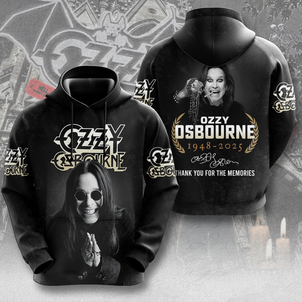 LIMITED EDITION - NEW CUSTOMIZED BLACK SABBATH x OZZY OSBOURNE T-SHIRT, HOODIE, ZIP HOODIE