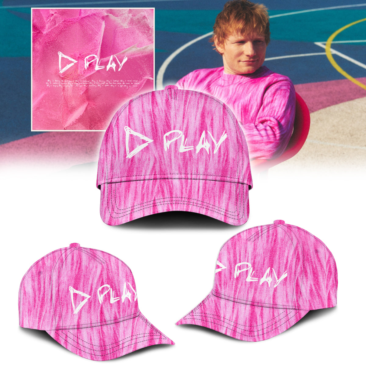 LIMITED EDITION - NEW CUSTOMIZED ED SHEERAN CLASSIC CAP