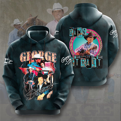 LIMITED EDITION - NEW CUSTOMIZED GEORGE STRAIT T-SHIRT, HOODIE, ZIP HOODIE