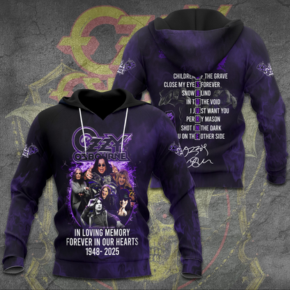 LIMITED EDITION - NEW CUSTOMIZED BLACK SABBATH x OZZY OSBOURNE T-SHIRT, HOODIE, ZIP HOODIE