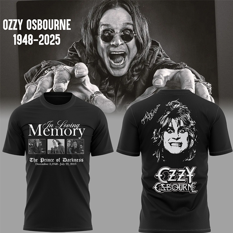 LIMITED EDITION - NEW CUSTOMIZED BLACK SABBATH x OZZY OSBOURNE T-SHIRT, HOODIE, ZIP HOODIE