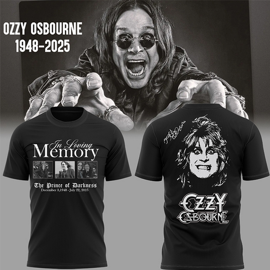 LIMITED EDITION - NEW CUSTOMIZED BLACK SABBATH x OZZY OSBOURNE T-SHIRT, HOODIE, ZIP HOODIE
