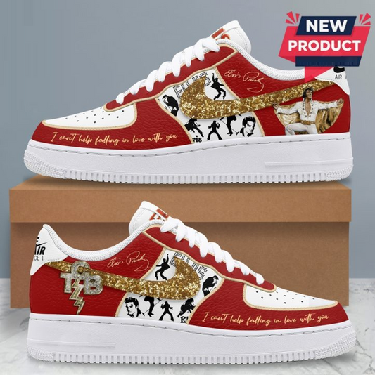LIMITED EDITION - NEW CUSTOMIZED ELVIS PRESLEY AF1 SHOES