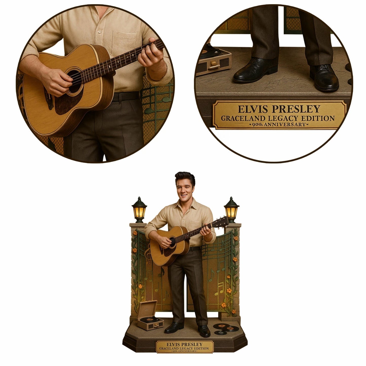 LIMITED EDITION - NEW CUSTOMIZED ELVIS PRESLEY ACRYLIC PLAQUE