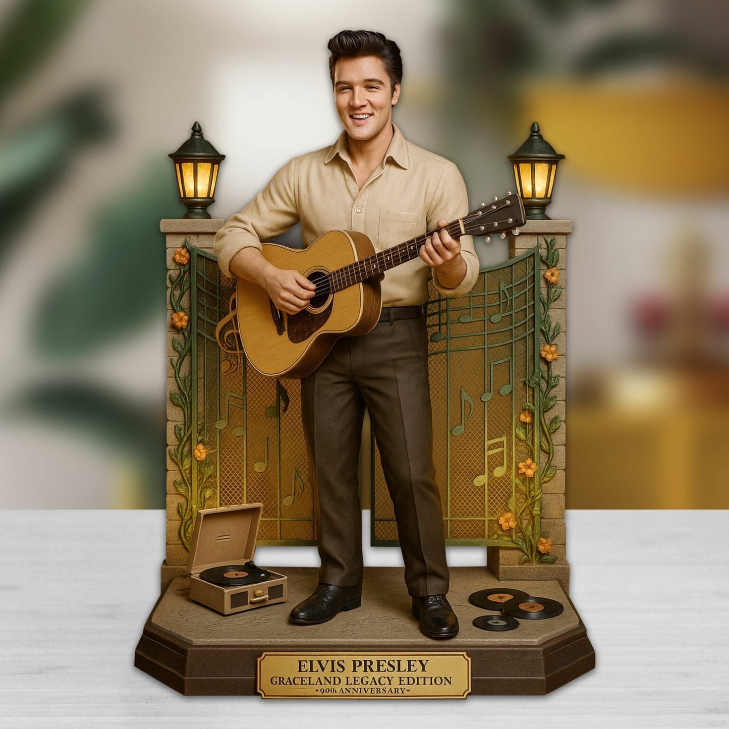 LIMITED EDITION - NEW CUSTOMIZED ELVIS PRESLEY ACRYLIC PLAQUE