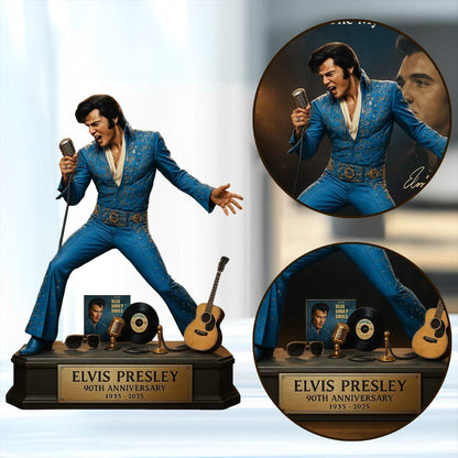 LIMITED EDITION - NEW CUSTOMIZED ELVIS PRESLEY ACRYLIC PLAQUE