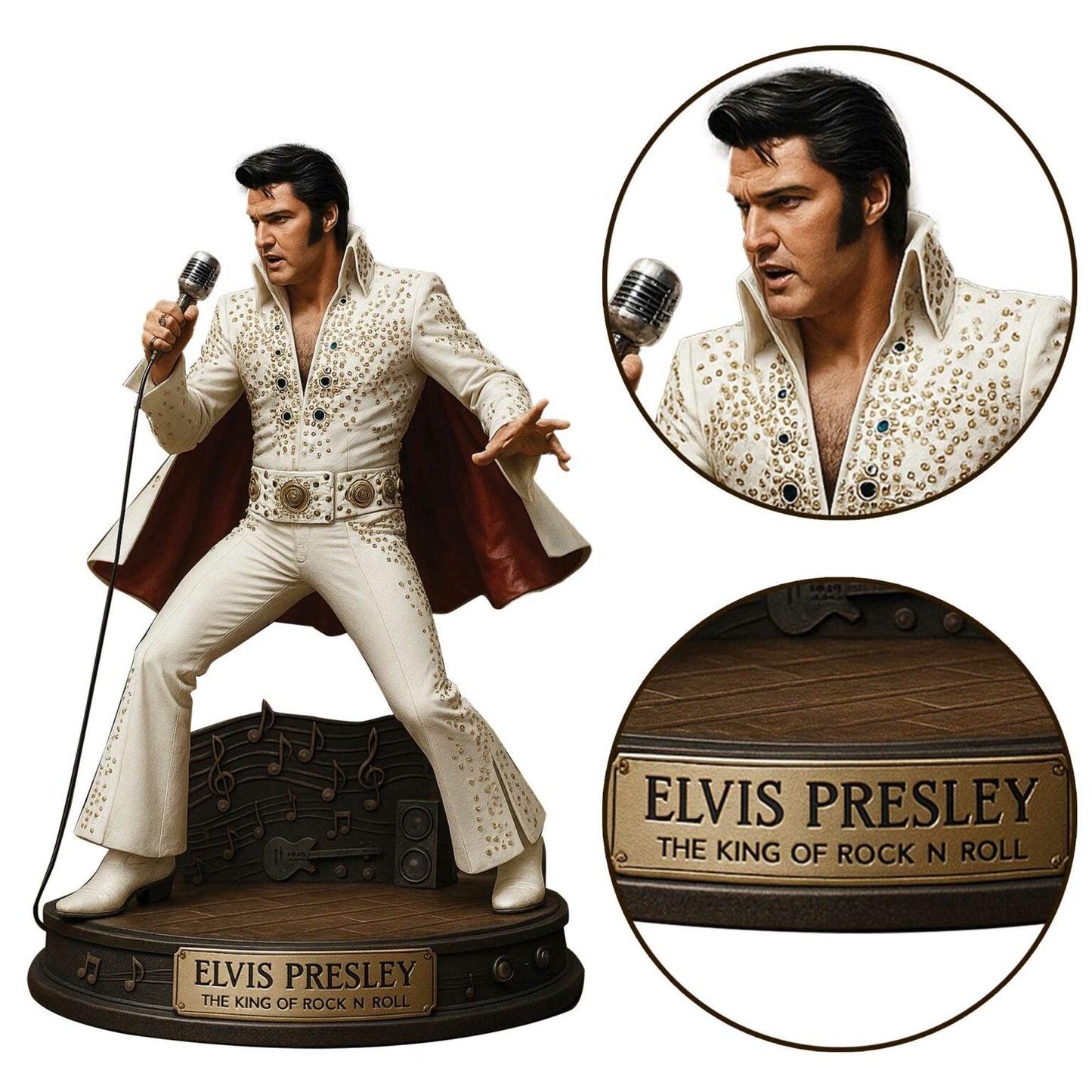 LIMITED EDITION - NEW CUSTOMIZED ELVIS PRESLEY ACRYLIC PLAQUE