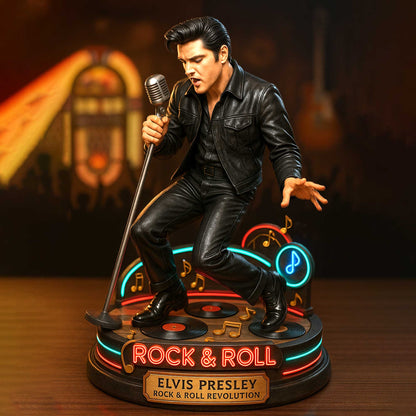 LIMITED EDITION - NEW CUSTOMIZED ELVIS PRESLEY ACRYLIC PLAQUE