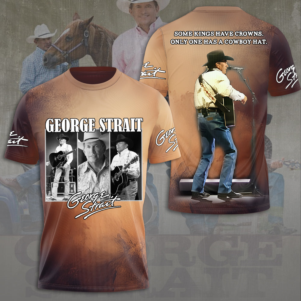 LIMITED EDITION - NEW CUSTOMIZED GEORGE STRAIT T-SHIRT, HOODIE, ZIP HOODIE