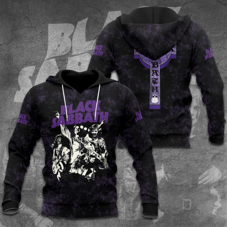 LIMITED EDITION - NEW CUSTOMZED BLACK SABBATH 3D UNISEX T-SHIRT & HOODIE