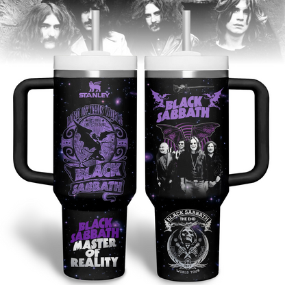 LIMITED EDITION - NEW CUSTOMIZED BLACK SABBATH 40 OZ TUMBLER PERFECT GIFT FOR FAN