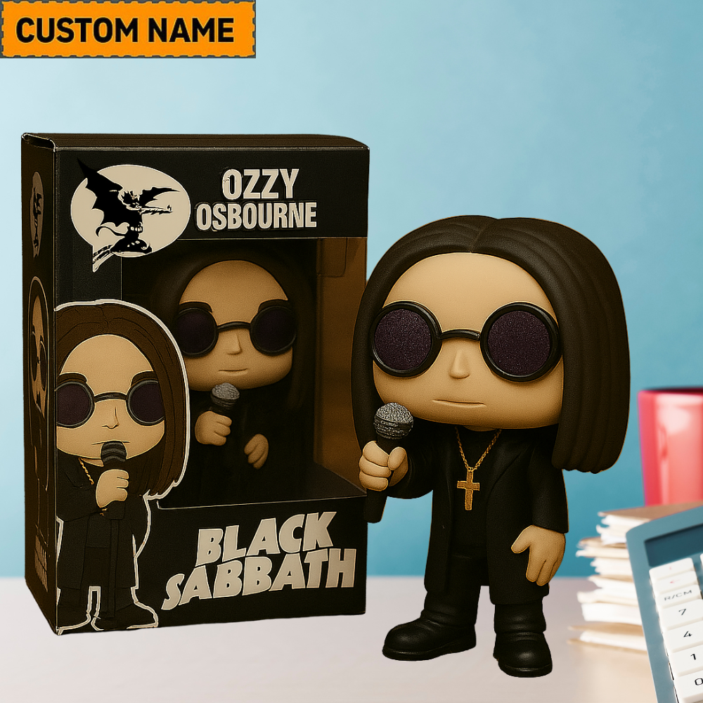 NEW PREMIUM BLACK SABBATH X OZZY OSBOURNE ACRYLIC BLOCK PLAQUE GIFT