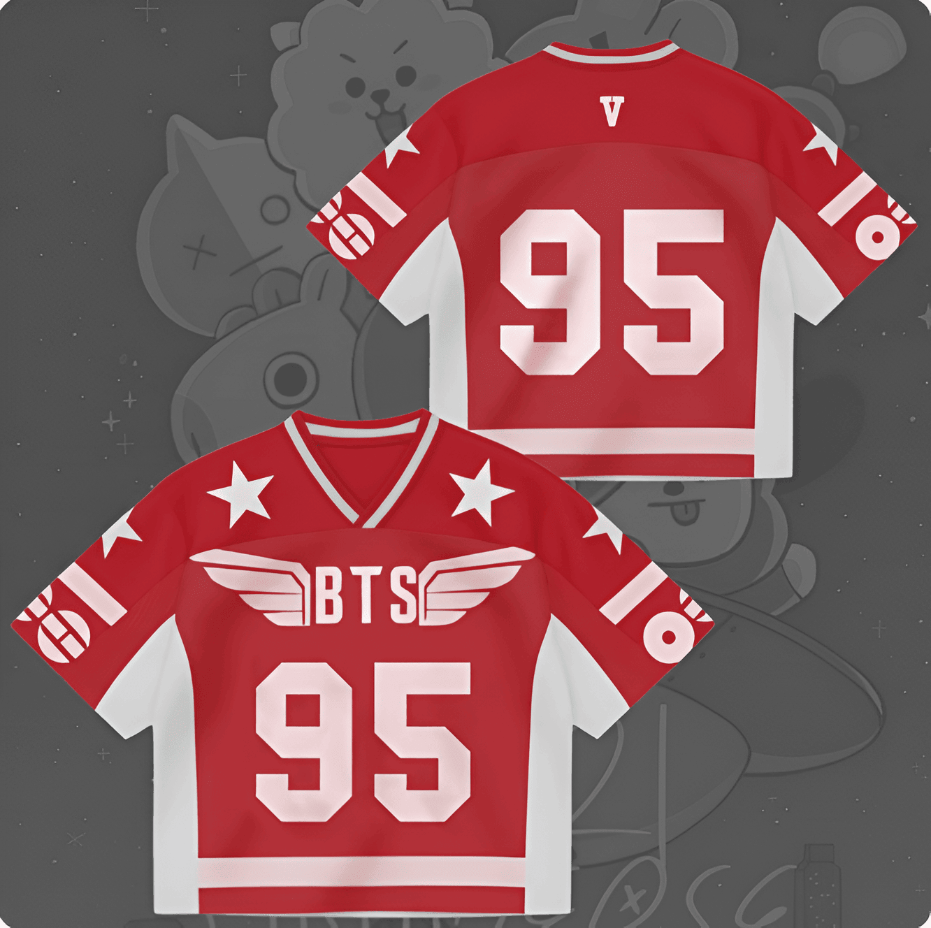 BTS WORLD TOUR 2026 JERSEY
