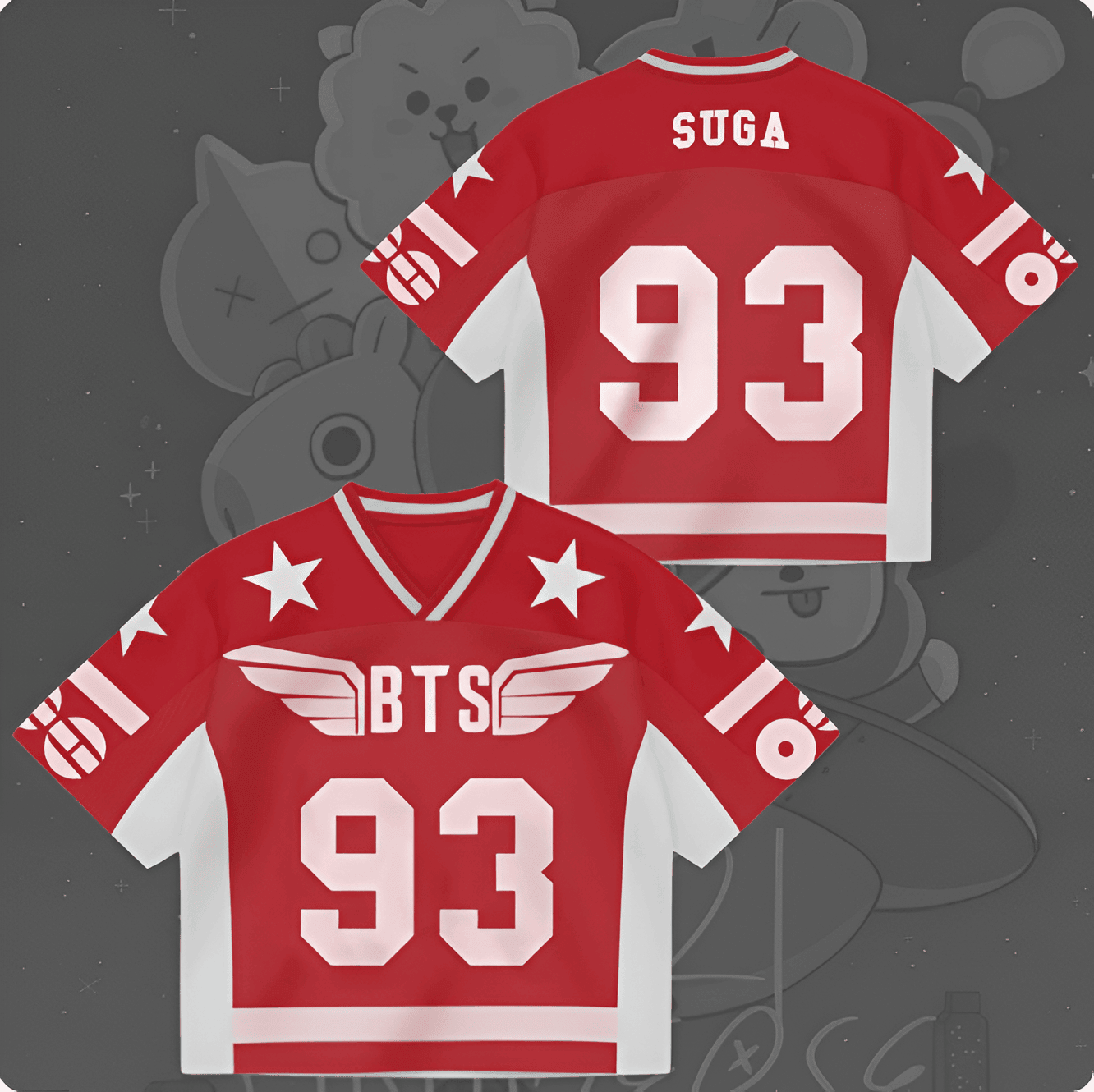 BTS WORLD TOUR 2026 JERSEY