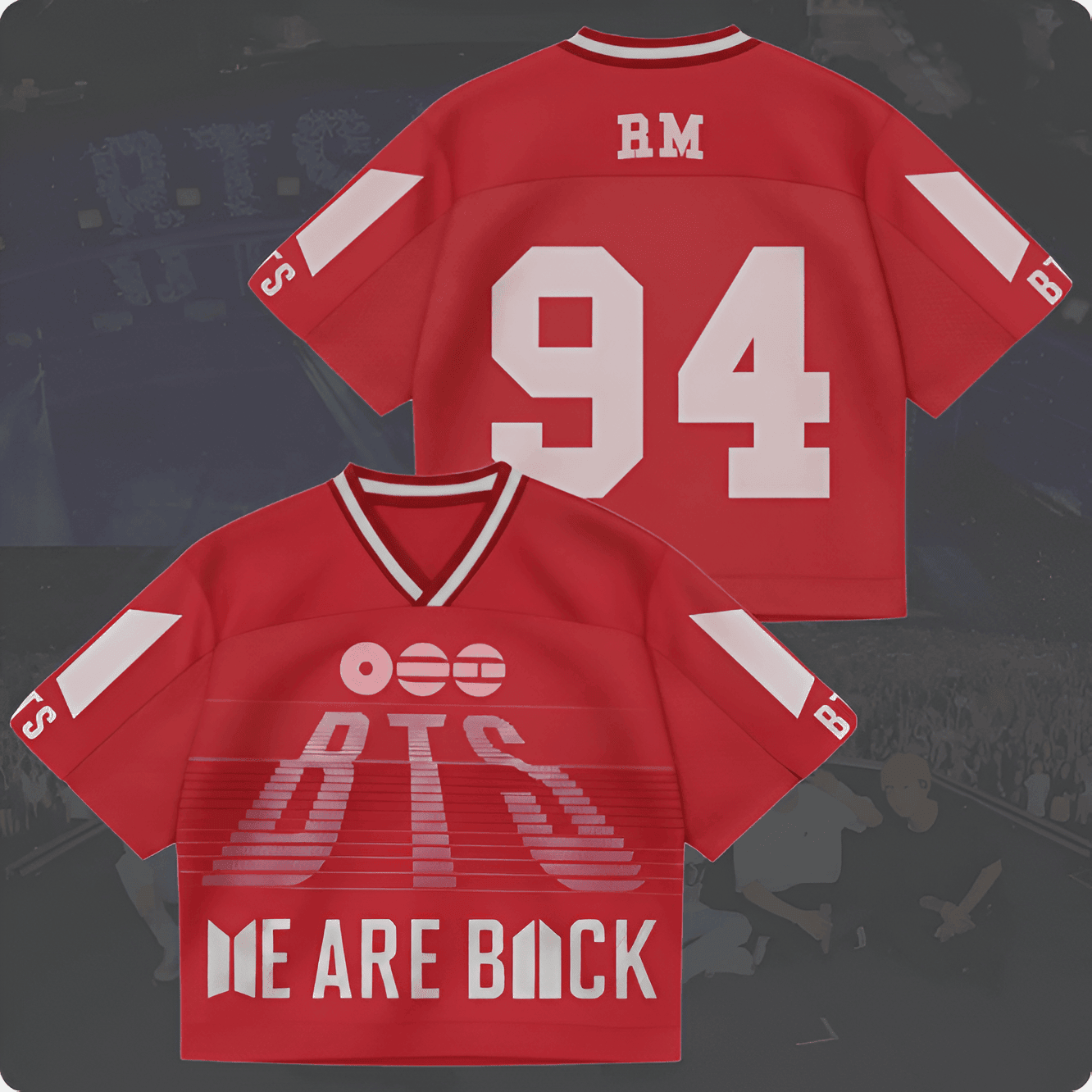 BTS WORLD TOUR 2026 JERSEY
