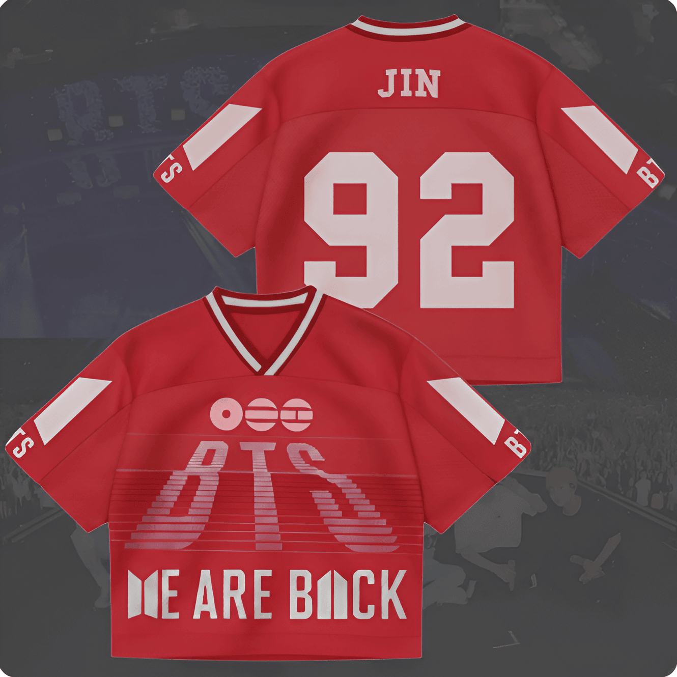 BTS WORLD TOUR 2026 JERSEY