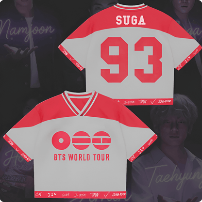 BTS WORLD TOUR 2026 JERSEY
