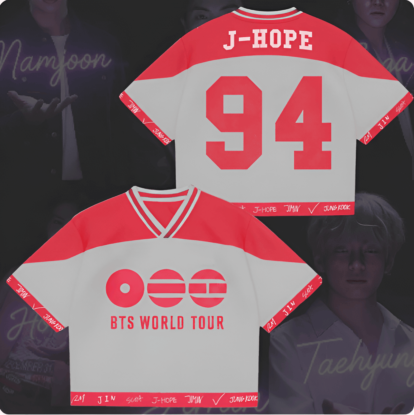 BTS WORLD TOUR 2026 JERSEY