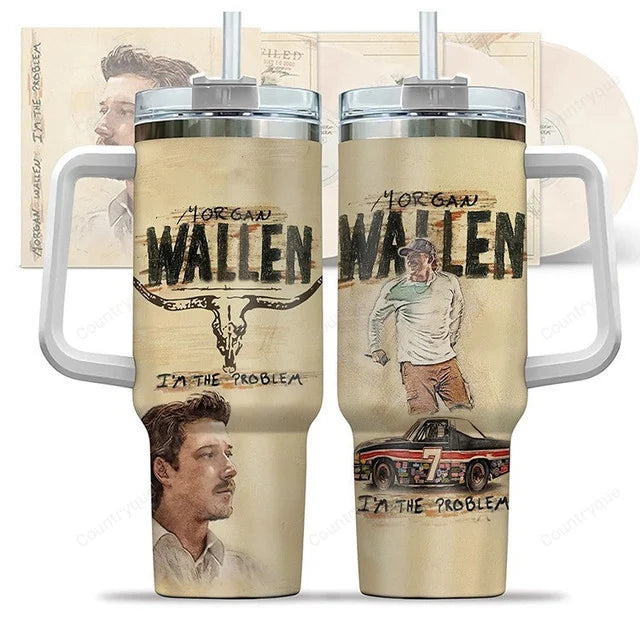 LIMITED EDITION - NEW CUSTOMIZED MORGAN WALLEN TUMBLER CUP