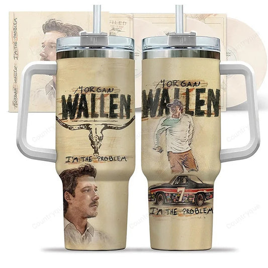 LIMITED EDITION - NEW CUSTOMIZED MORGAN WALLEN TUMBLER CUP