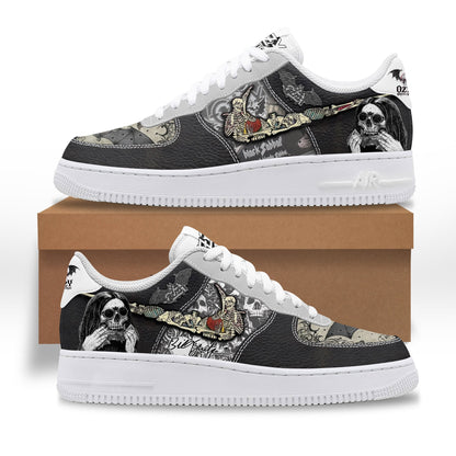 LIMITED EDITION - NEW CUSTOMIZED BLACK SABBATH x OZZY OSBOURNE SNEAKERS