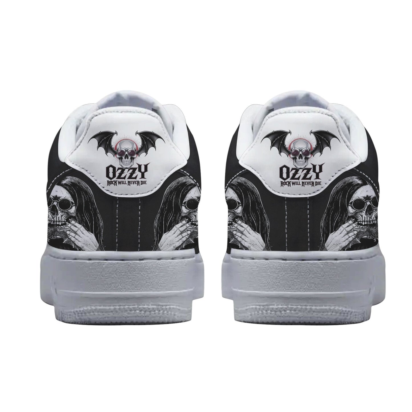 LIMITED EDITION - NEW CUSTOMIZED BLACK SABBATH x OZZY OSBOURNE SNEAKERS
